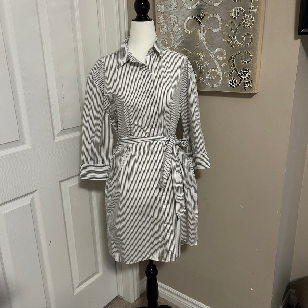 Frank & Oak Striped Shirt Dress